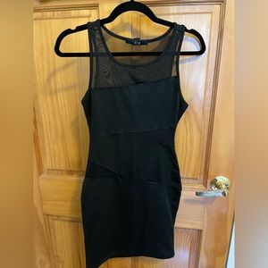 Small black bodycon dress